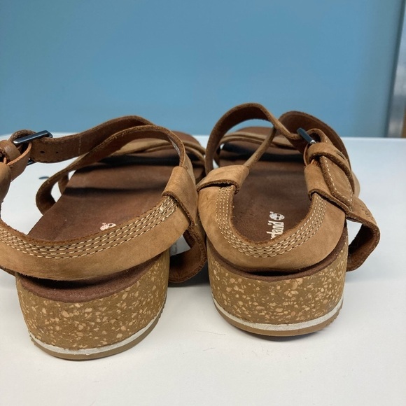 TIMBERLAND Sz 9.5 Malibu Waves Double Strap Leather  Sandals - Picture 11 of 15